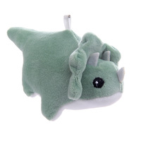 Porte-clés en peluche dinosaure mignon personnalisé, jouet en peluche doux, mini pendentif dinosaure pour enfants, cadeau, fabricant OEM ODM