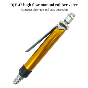 Valvola Manuale per Erogazione Colla ad Alto Flusso DJF-47, Applicatore Adesivo Compatto Portatile per Erogazioni di Grande Volume - Product Image 1