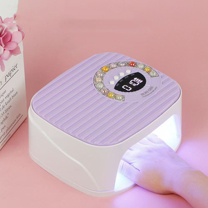 Lampe à ongles sans fil rechargeable à 45 LED, haute puissance, lumière UV pour le durcissement du gel, équipement professionnel de manucure sans fil - Product Image 1