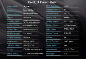 <span class=keywords><strong>GPS</strong></span>-трекер ICAR IK122M 2000 мАч для собак, 4G, водонепроницаемый (IP68), для охотничьих собак, для использования на открытом воздухе, в лесу, отслеживание в реальном времени - Product Image 6