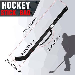 Sac de transport robuste pour bâton de hockey sur glace, étui de rangement de voyage pour joueurs - Product Image 2