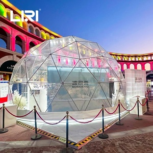 เต็นท์บ้านโดมพีวีซีใสชั่วคราวสำหรับร้านป๊อปอัปกลางแจ้งและงานเปิดตัวสินค้าพร้อมความร้อน - Product Image 5
