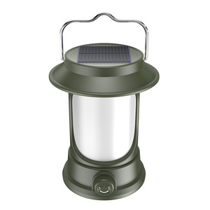 <b>Camping</b> Light Solar Rechargeable <b>Led</b> Portable Warm White Outdoor <b>Camping</b> <b>Lantern</b> 1200 MAh With Dimmable Feature - Product Image 3