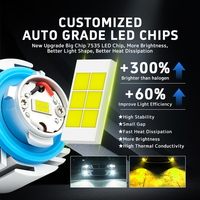 Nuevas Luces LED Antiniebla para Automóvil, Miniatura 1:1, L1B LW5B, Aluminio, 12V 36W, Alta Potencia, Plug and Play, Impermeables