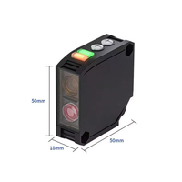Capteur de détection photoélectrique à réflexion diffuse laser carré Jessie E3JK, relais à cinq fils 220V AC/DC pour équipement automatisé