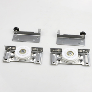 Quincaillerie de garde-robe coulissante <span class=keywords><strong>porte</strong></span> de <span class=keywords><strong>placard</strong></span> rouleau remplacement NYLON quincaillerie de meubles raccords - Product Image 2