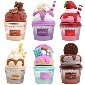 Perfume Árabe de Comercio Transfronterizo de Oriente Medio, Fragancia Give Me Gourmand Ice Cream Mist Liquid de 75 ml, Aroma a Jacinto y Fresia - Product Image 5