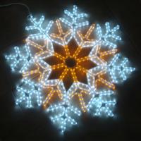 Décoration de Noël suspendue, étoile brillante 2D, motif lumineux LED pour extérieur, décoration murale suspendue pour le Ramadan
