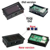 DC0-100V 10A LED voltmètre numérique ampèremètre voiture tension courant mètre Volt détecteur testeur moniteur panneau plastique 22mm batterie