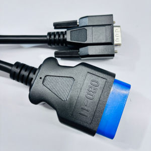 OBD2 16-poliger bis DB15-Stecker Adapter kabel RS232 Kupferleiter-Kabelbaum für Automobils canner DA-5 J1962 - Product Image 1