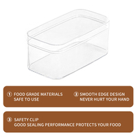 Mini boîte à tiramisu écologique, petites boîtes pour tartes, couche de fromage, plastique transparent, boîte à gâteau personnalisée, emballage transparent, boîte à dessert