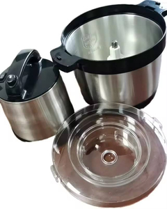 Picadora de Carne Eléctrica para el Hogar, de Acero Inoxidable, 1000W, 8L de Capacidad, Automática, con Soporte en Francés - Product Image 6