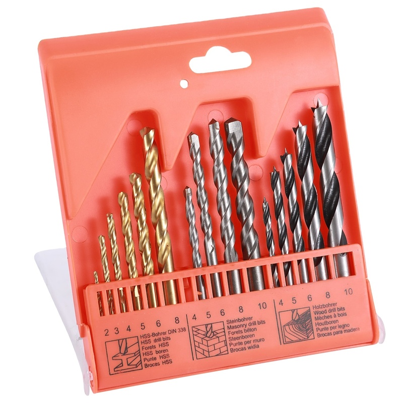 China Manufacturer HSS Drill Bits 16pcs