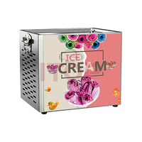 Table Top Fried Ice Cream Roll Maker Machine