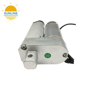 Eléctrico 24V pistones actuador lineal fuerza de carga 100N velocidad 40 mm/s golpe 50mm IP54/IP65 - Product Image 3