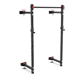 Equipo <span class=keywords><strong>de</strong></span> Gimnasio para el Hogar, Soporte <span class=keywords><strong>de</strong></span> Sentadillas Multifuncional Plegable y Ajustable para Montar en la <span class=keywords><strong>Pared</strong></span> - Product Image 3