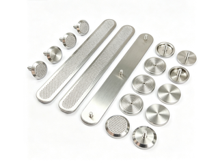 Indicadores Táctiles de Acero Inoxidable 304, Tachuelas para Ciegos con Superficie Pulida, Tira de Advertencia para Escaleras y Entradas - Product Image 3