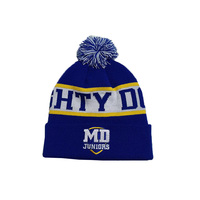 Bonnet tricoté tendance en acrylique de haute qualité avec logo personnalisé, bonnets d'hiver chauds, unis, teints, avec pompon