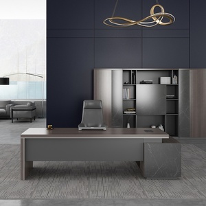 New Design MDF Wood Modern Executive Office <b>Desk</b> - Product Image 2