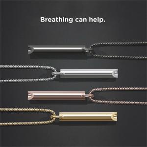 Collier respiratoire hommes femmes respirer facile soulagement du Stress à la mode Relaxation respiration sifflet collier bijoux cadeau pour garçons - Product Image 4