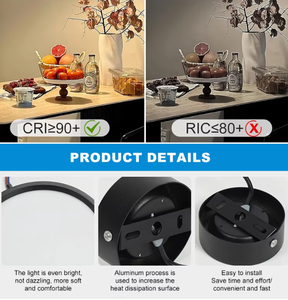 Hot bán thông minh COB Dimmable 3cct sâu chống chói bề mặt được gắn đèn trần tại chỗ ánh sáng Led Downlight - Product Image 2