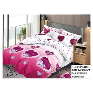 Juego de sábanas de 3 piezas con estampado Hawaiano, juego de sábanas blancas, rosas y azules para fundas de almohada médicas de hospital, juego de sábanas planas - Product Image 5