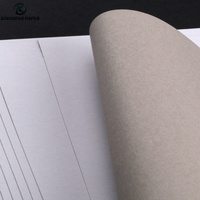 250GSM 300GSM 400GSM 500GSM Papier à rouler brut duplex King Size Slim White Grey Back Paper Board avec prix d'usine