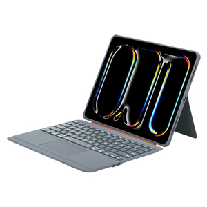 Nouveau <span class=keywords><strong>clavier</strong></span> mécanique sans fil BT 5.0 avec interrupteurs à ciseaux, étui pour iPad Pro 12.9/Air 13 pouces, coque en TPU, pavé tactile, Type-C - Product Image 2