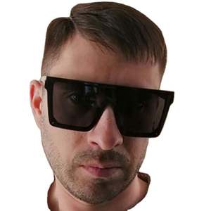 Gafas de Sol Cuadradas Extra Grandes de Lujo Vintage Transparentes con Protección UV400 para Hombre y Mujer, Venta al Por Mayor 2021 - Product Image 2