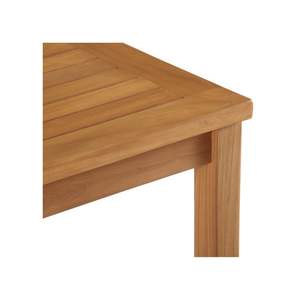 Arbor Coffee <b>Table</b> Showcases Bold Solid Teak Construction <b>Foldable</b> & Waterproof Modern Design for Outdoor Spaces - Product Image 4
