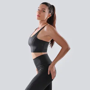 Ptsports新款到货背部胸罩热销女性瑜伽套装流行套装健身房服装缝纫设计