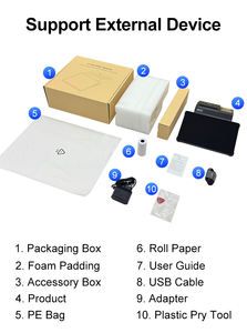 Tablette POS Noryox NB11T 11'' Android 14 8 cœurs <span class=keywords><strong>4</strong></span>+64 Go NFC avec imprimante thermique pour commande et paiement en <span class=keywords><strong>restaurant</strong></span> - Product Image 6