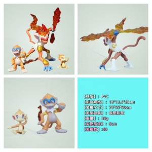 GK Pequeños Adornos Bidimensionales, Mono de Fuego, Grupo de Evolución, Animación, Modelo Hecho a Mano - Product Image 2