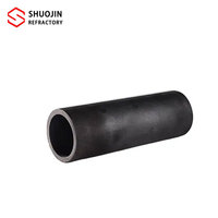 Tube en SiC céramique haute pureté personnalisé, brique réfractaire haute température durable, moulage et soudage par perforation résistants