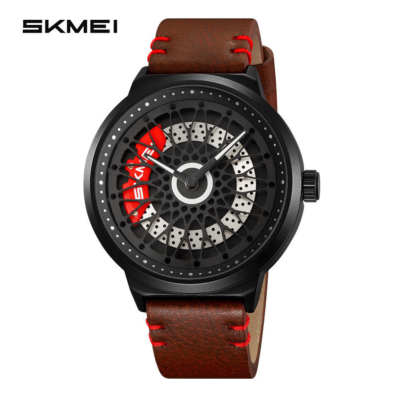 หนังสีน้ำตาลดำ