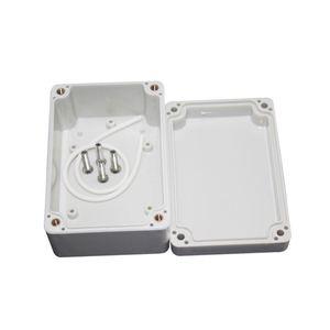 Caja de Conexiones de Plástico ABS Hongfa EBM a Prueba de Polvo IP67, Caja de Proyectos Eléctricos Universal, Color Gris Pálido, Impermeable, 100x68x50mm - Product Image 4