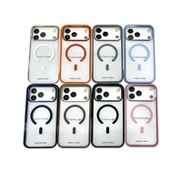 Coque de téléphone magnétique pour iPhone 17 Air 18 Pro 16 Plus 15 14 13 12 11 Pro Max, finition mate, toucher doux, protection de la caméra, compatible avec la recharge