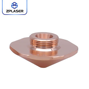 ZPLASER D32 H15 M14 Hexagone pour <span class=keywords><strong>Bodor</strong></span> tête de coupe pièces d'équipement <span class=keywords><strong>Laser</strong></span> buse Simple en cuivre rouge pour Machine de découpe <span class=keywords><strong>Laser</strong></span> - Product Image 4