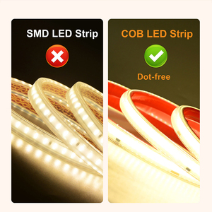 Bande LED COB haute tension sans driver 110V 220V 120V 30m 50 pieds 100 mètres pour extérieur - Product Image 4
