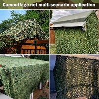 Filet de camouflage extérieur pour abris de chasse, camping, protection solaire, observation de la faune, abri agricole, décoration d'événements
