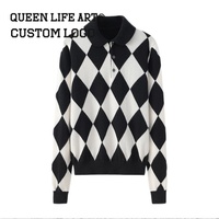Vente chaude chandails de luxe femmes designer femmes chandails cachemir long pull cardigan femmes