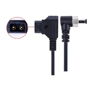Cable de Alimentación D-Tap a DC 5.5*2.5mm con Bloqueo, Compatible con Monitores <span class=keywords><strong>Atomos</strong></span> <span class=keywords><strong>Ninja</strong></span> v, Sony Shogun PIX-E7 PIX-E5, Ikan y DJI - Product Image 1