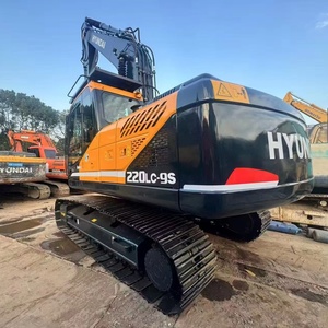 รถขุดตีนตะขาบฮุนไดมือสอง ขนาด 22 ตัน สำหรับงานวิศวกรรม นำเข้าแท้ ทรงพลัง สีเดิมจากโรงงาน - Product Image 1
