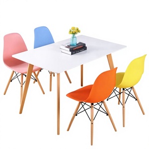 Sillón Moderno Informal <span class=keywords><strong>Estilo</strong></span> Plástico para <span class=keywords><strong>Comedor</strong></span>, Oficina, Sala de Conferencias, Escritorio, Dormitorio, Vestidor - Product Image 1