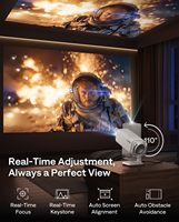 Pour Aurzen Boom Air Mini projecteur de cinéma maison 1080p Full HD LED LCD Portable vidéo cinéma films projecteur d'usine 2G RAM