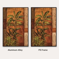 Peintures et arts muraux Giclée, portrait figuratif moderne sur toile, cadre en aluminium, pour salon, entrée, hall d'hôtel