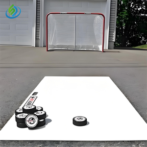 Almohadilla <span class=keywords><strong>de</strong></span> entrenamiento <span class=keywords><strong>de</strong></span> hockey profesional autolubricante <span class=keywords><strong>de</strong></span> plástico <span class=keywords><strong>de</strong></span> ingeniería HDPE/UHMWPE blanco para tiro fuera del hielo y para portero, con corte a medida - Product Image 5
