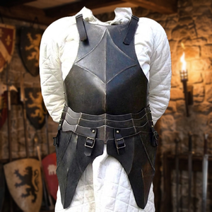 Armadura de Acero Medieval Wraith: Pechera y Cuirras para Disfraz de Cosplay - Product Image 3