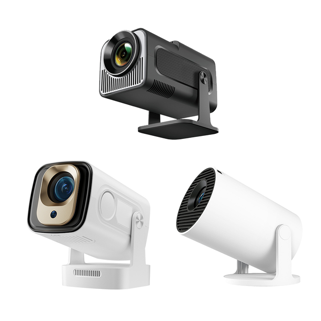 2025 Cheapest New HY300pro+ Projector Android Portable Mini Cinema Flexible Outdoor170 Lumens 1280*720P LED LCD Projector