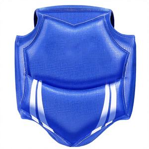 Protection de poitrine solide et résistante aux chocs pour la boxe, le Muay Thai et le kickboxing, en PVC de haute qualité, personnalisable - Product Image 1